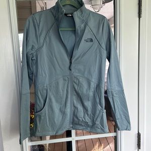 The North Face size M Light Blue Lightweight Fleece Lined Jacket